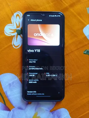 Vivo Y18 128 GB White