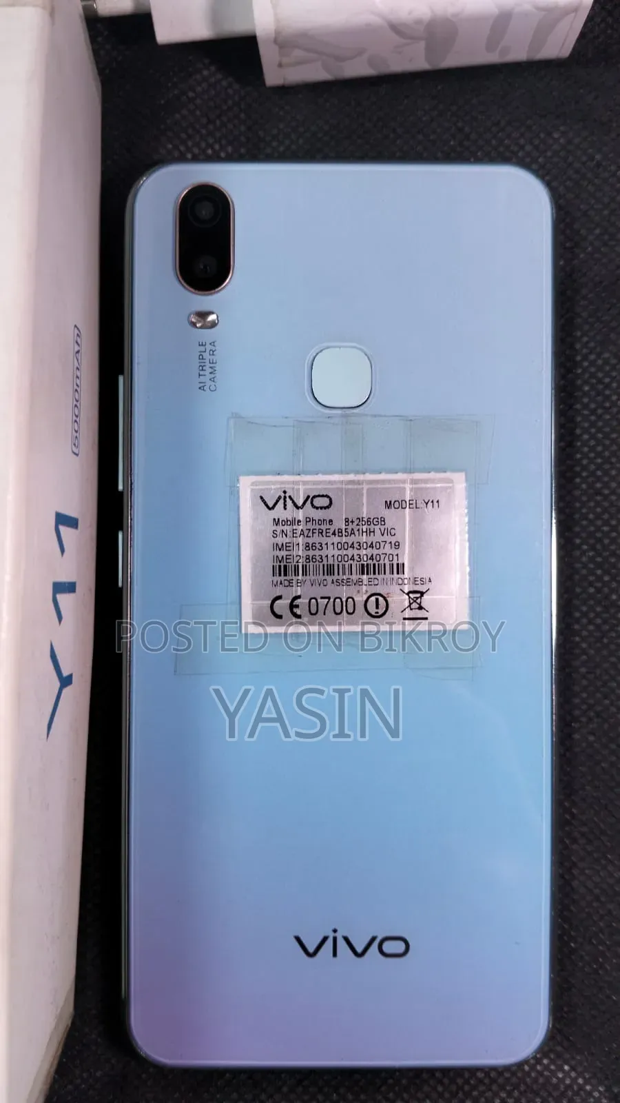 Vivo Y11 32 GB Gray