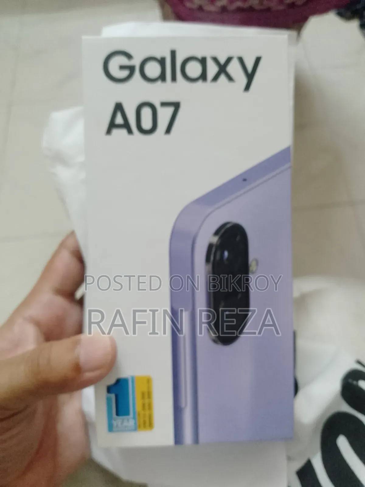 Samsung Galaxy A07 64 GB Silver