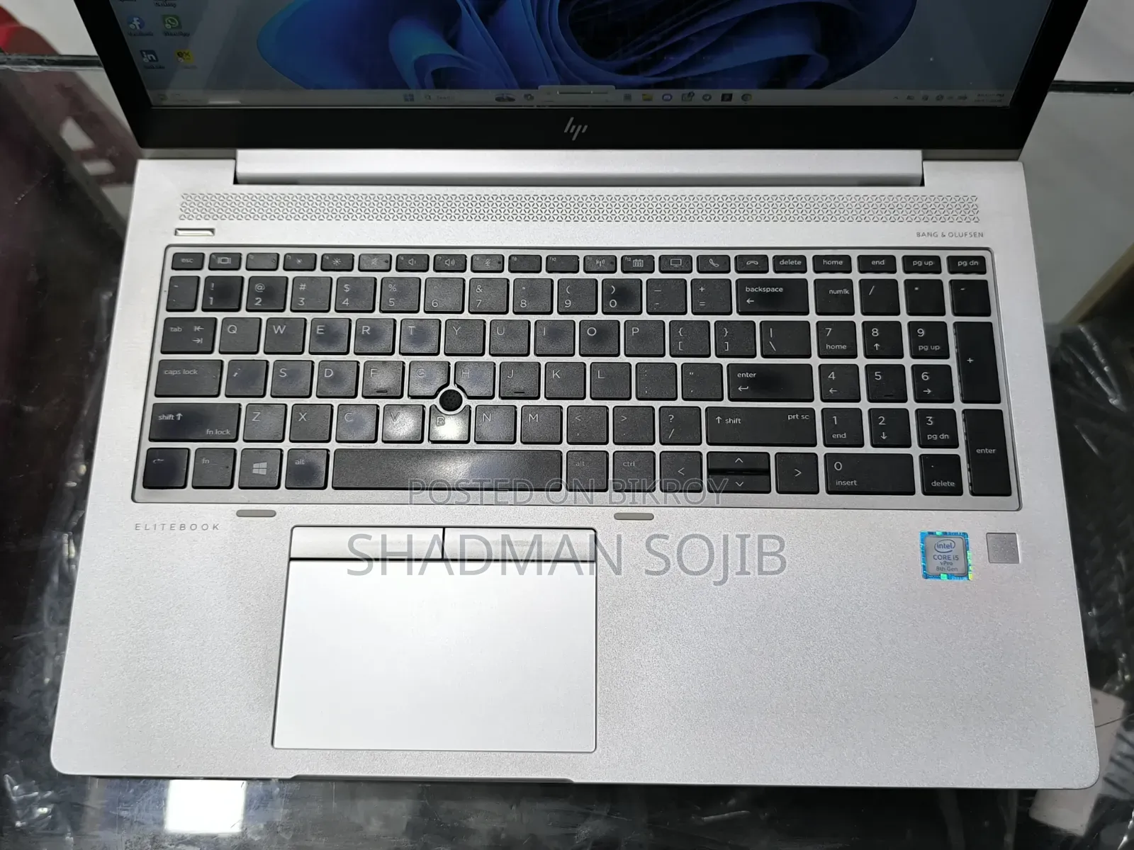 ল্যাপটপ HP EliteBook 850 G5 ১৬জিবি ইন্টেল কোর আই৫ এসএসডি ৫১২জিবি