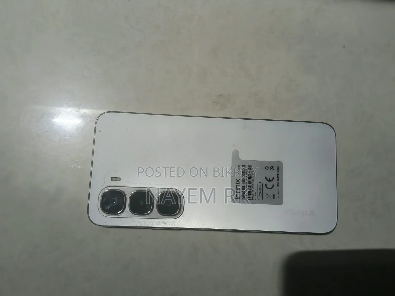 Infinix Hot 60i 128 GB Gray