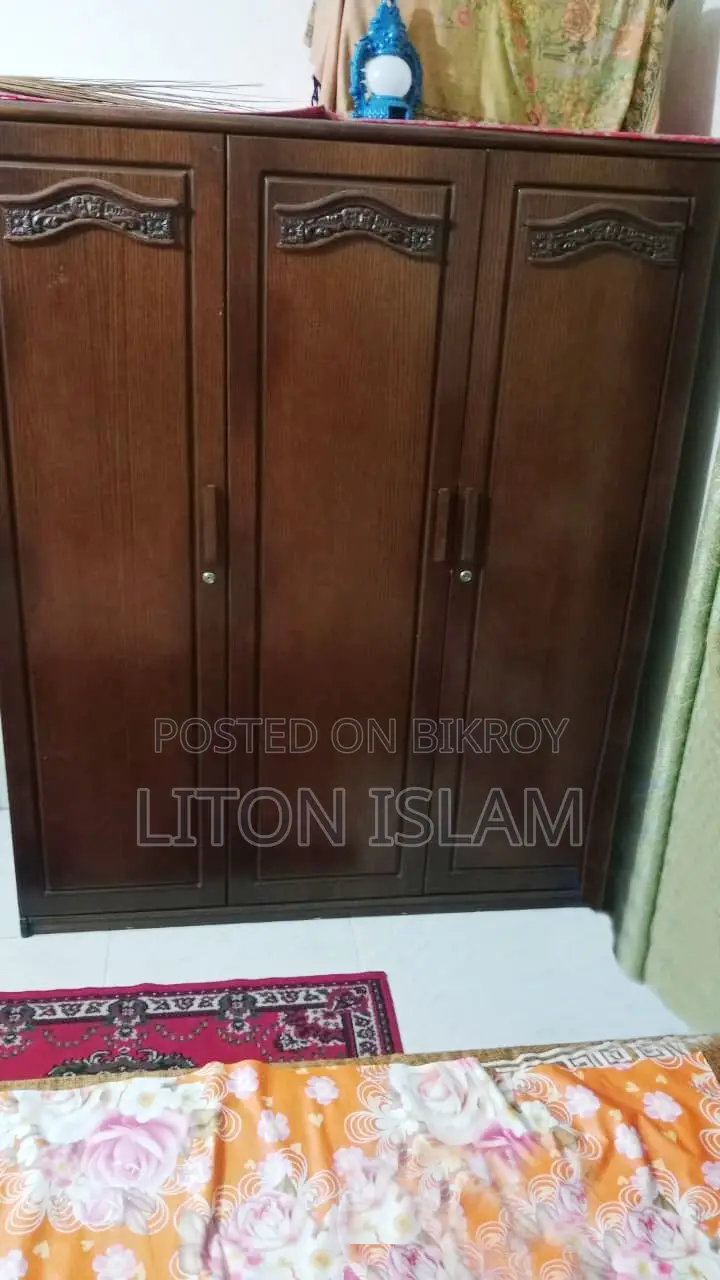 হাতির আলমারি + ড্রেসিং টেবিল + ড্রয়ারের আলমারি