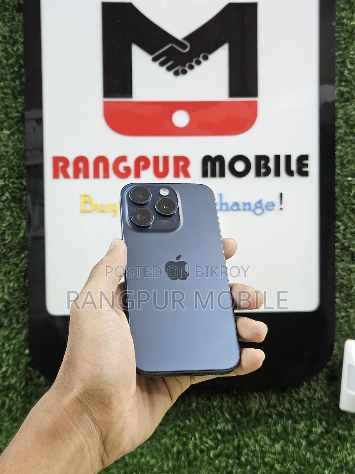 অ্যাপল আইফোন ১৫ প্রো ১২৮ জিবি ব্লু
