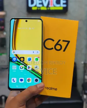 রিয়েলমি সি৬৭ ১২৮ জিবি রোজ গোল্ড