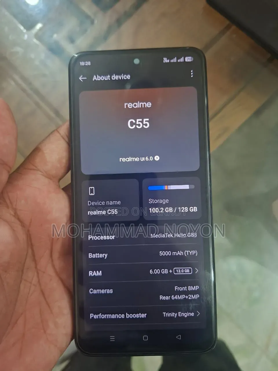 Realme C55 128 GB Black