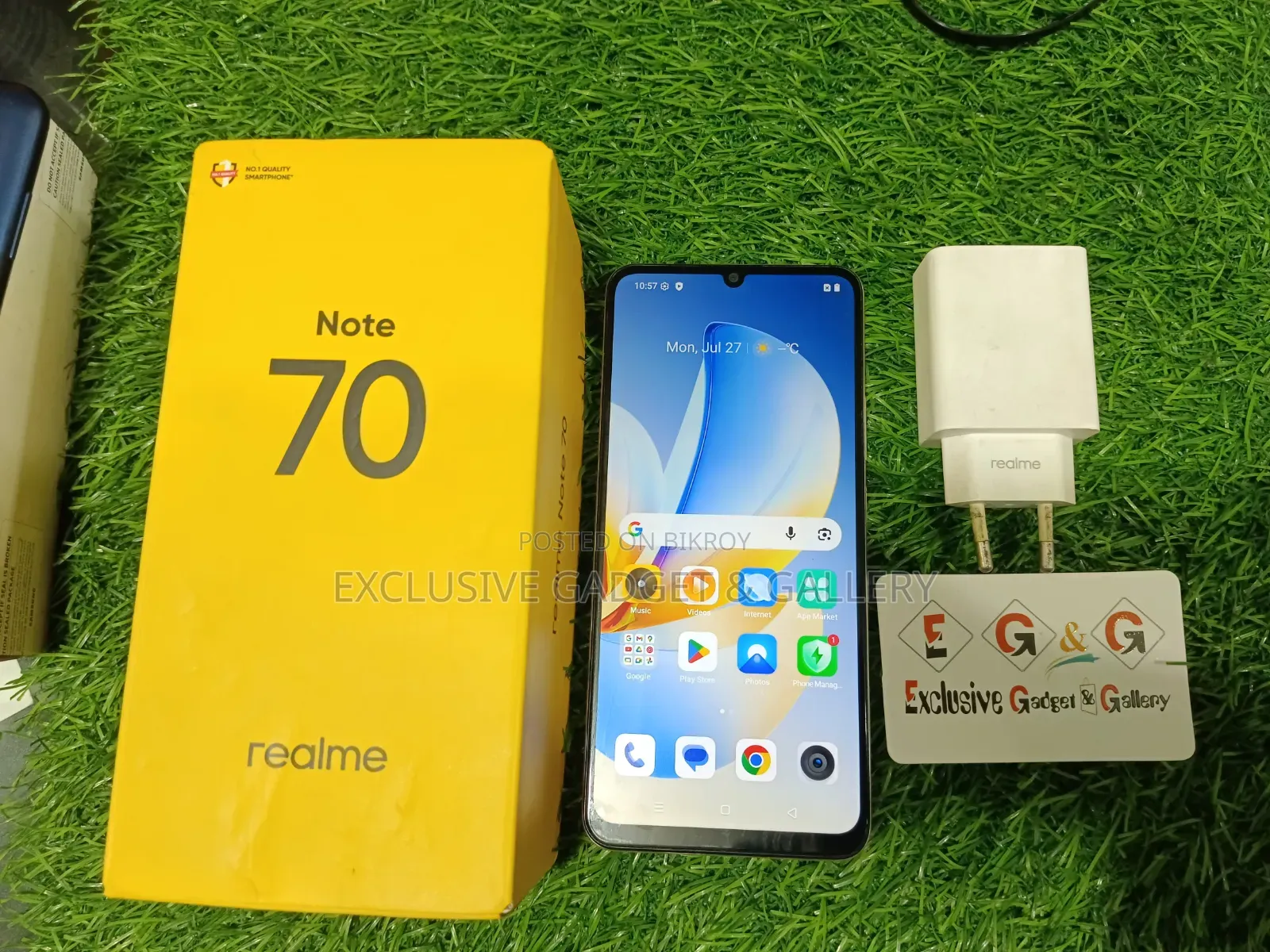 রিয়েলমি নোট ৭০ ১২৮ জিবি গোল্ড
