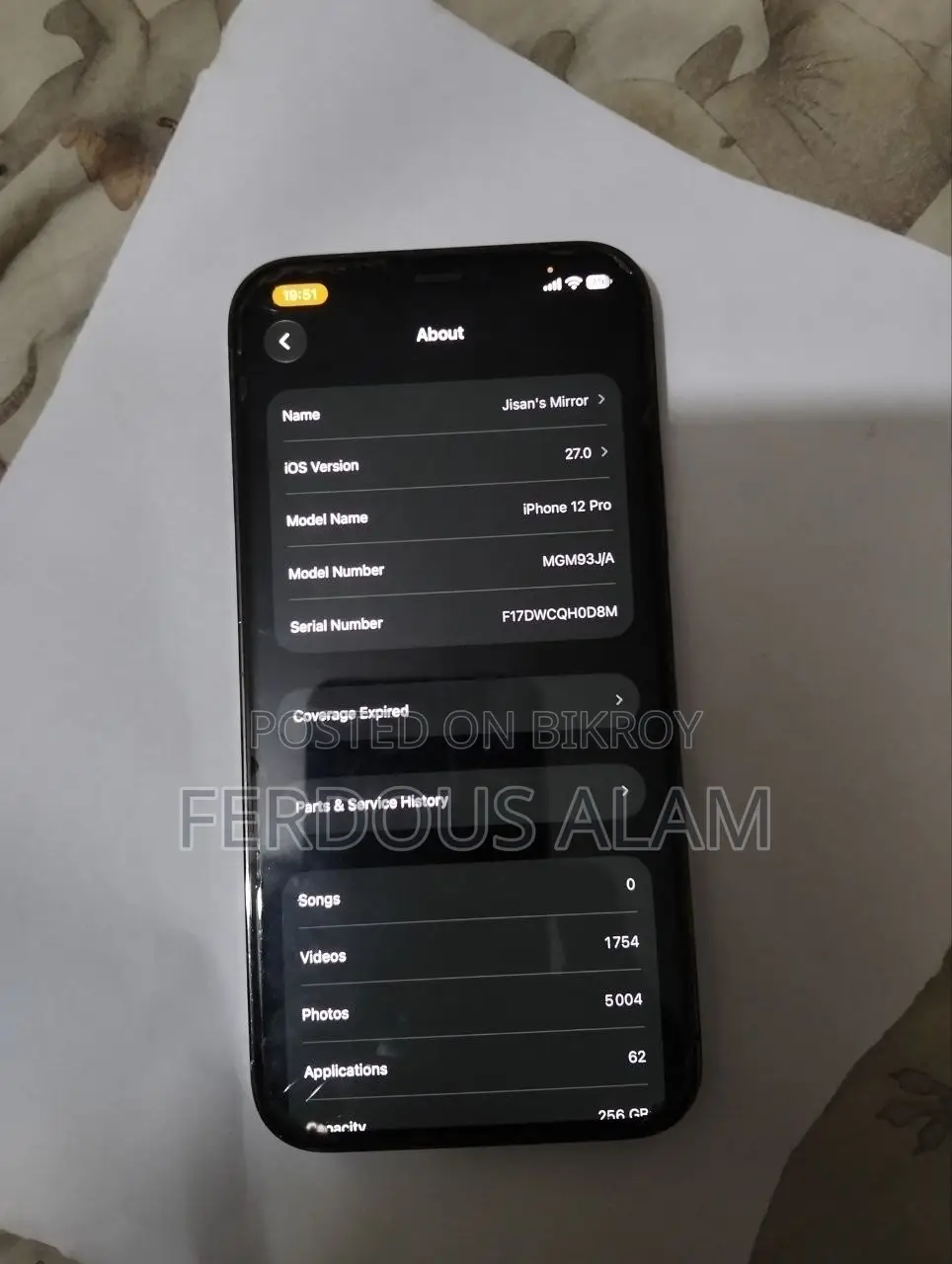 Apple iPhone 12 Pro 256 GB Graphite
