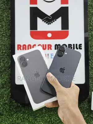 অ্যাপল আইফোন ১৬ প্লাস ১২৮ জিবি ব্ল্যাক