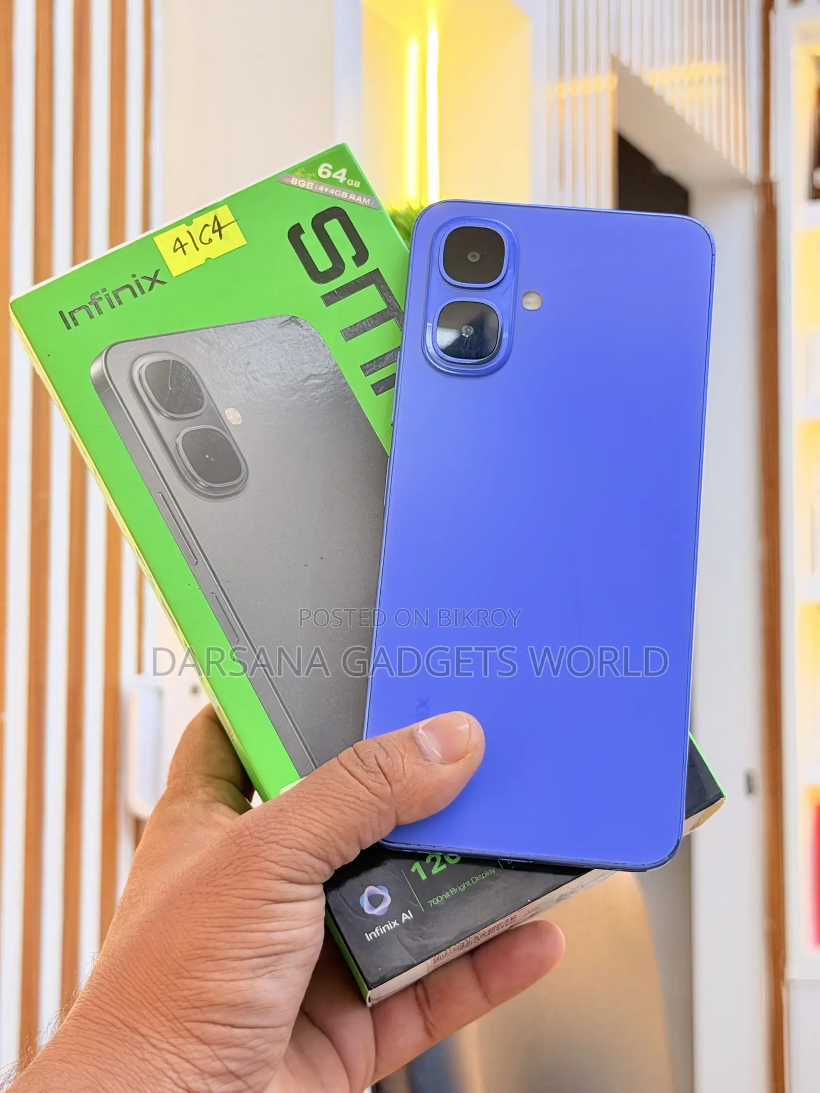 Infinix Smart 10 64 GB Blue