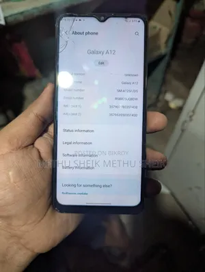 Samsung Galaxy A12 64 GB Black