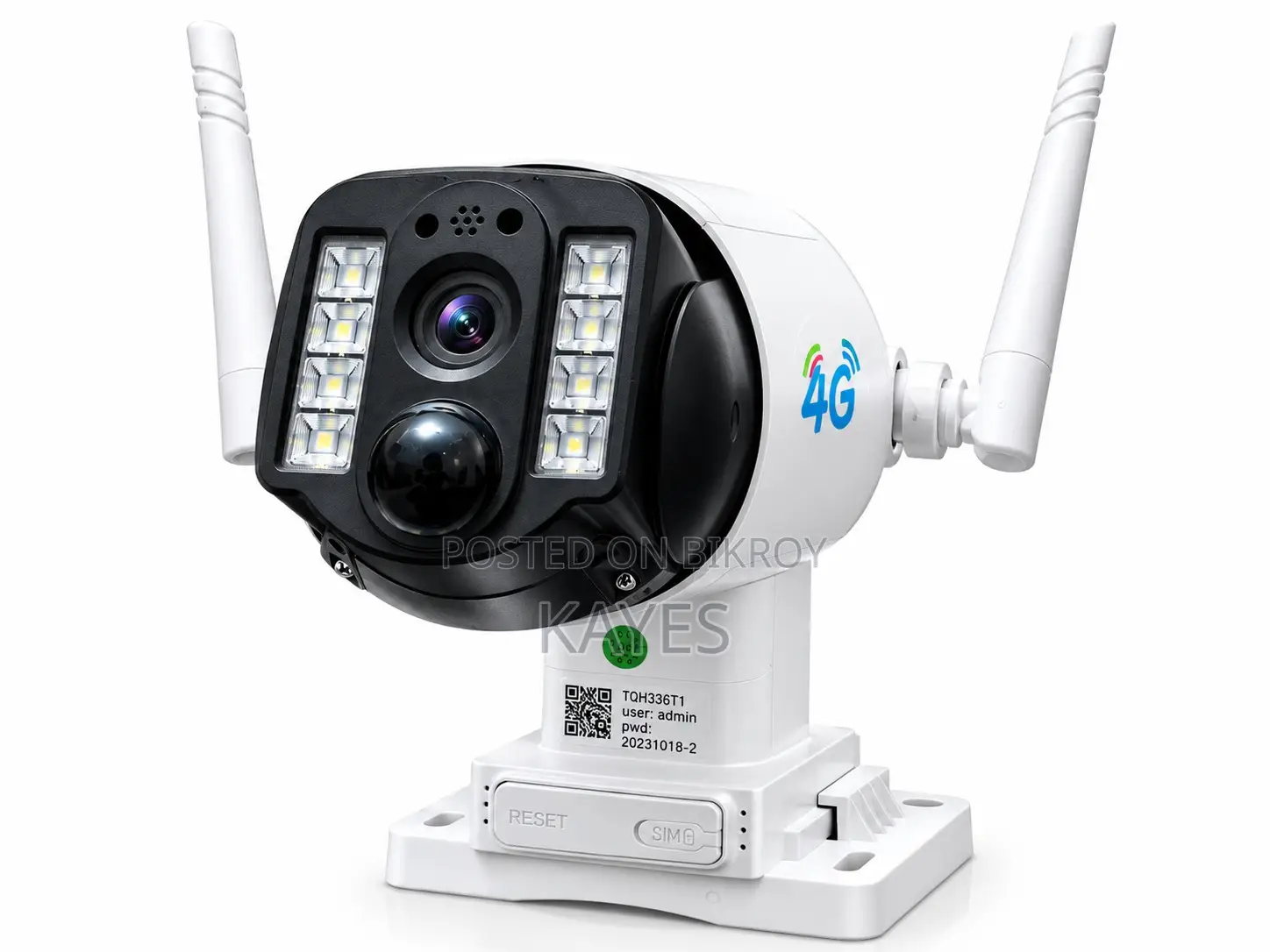 V380 4G/WiFi Smart Security Camera