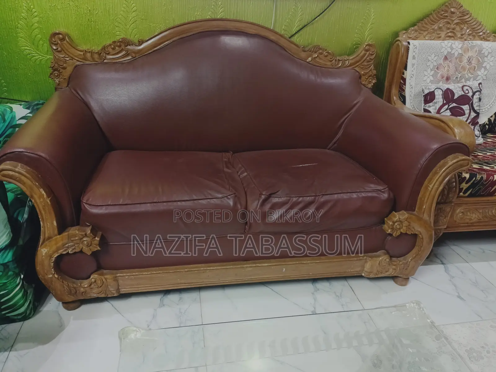 Sale Post, I want to sell the sofa used in my home