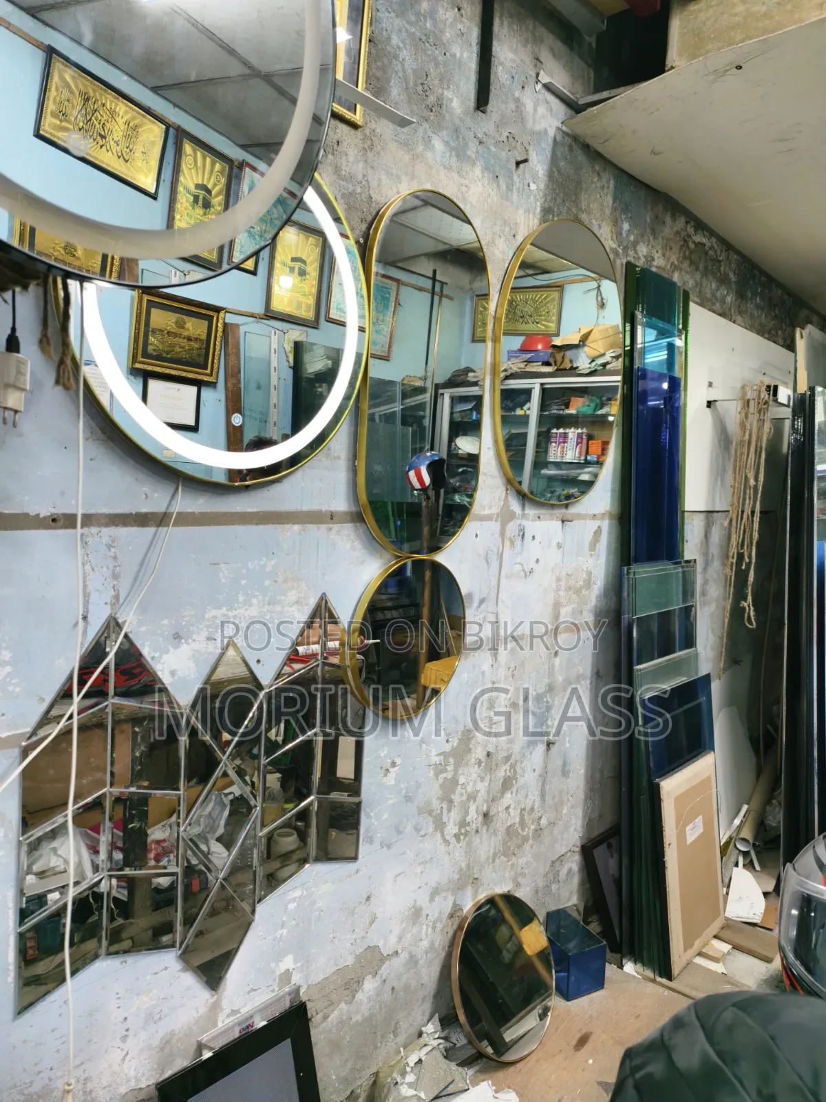 Lighting Mirror Glass