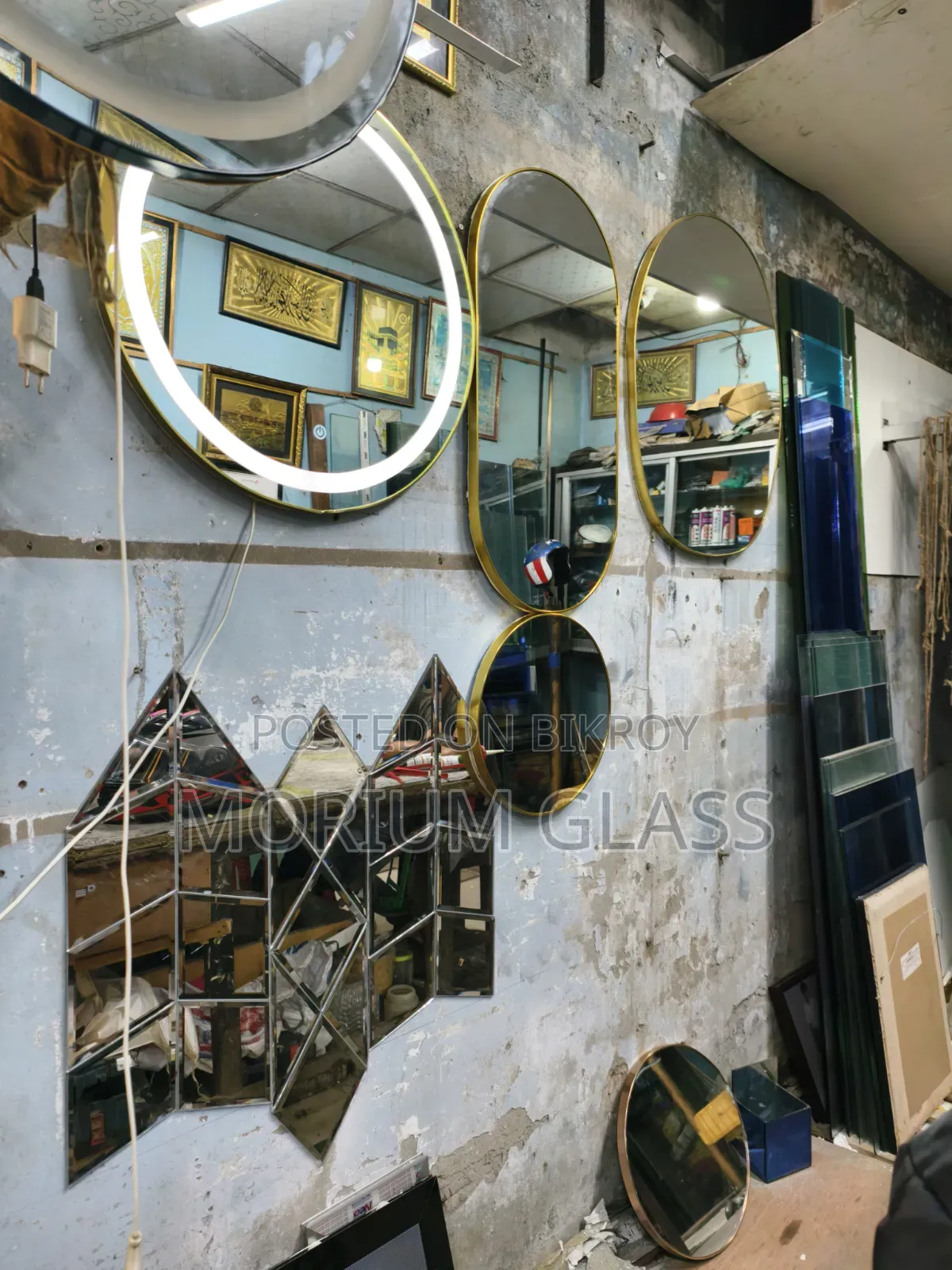 Lighting Mirror Glass