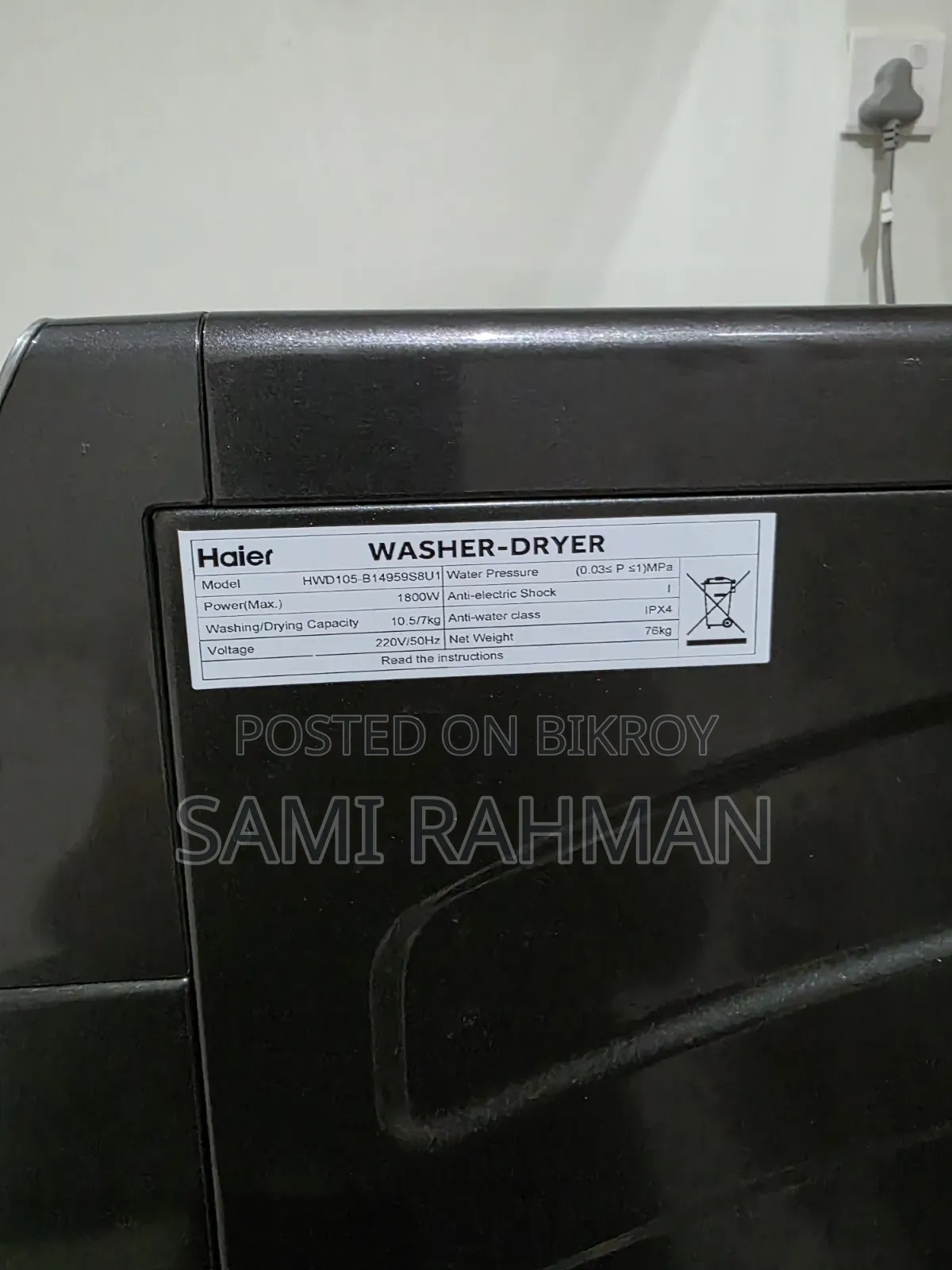 Haier Washing Machine