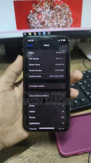 Apple iPhone XS 64 GB Rose Gold