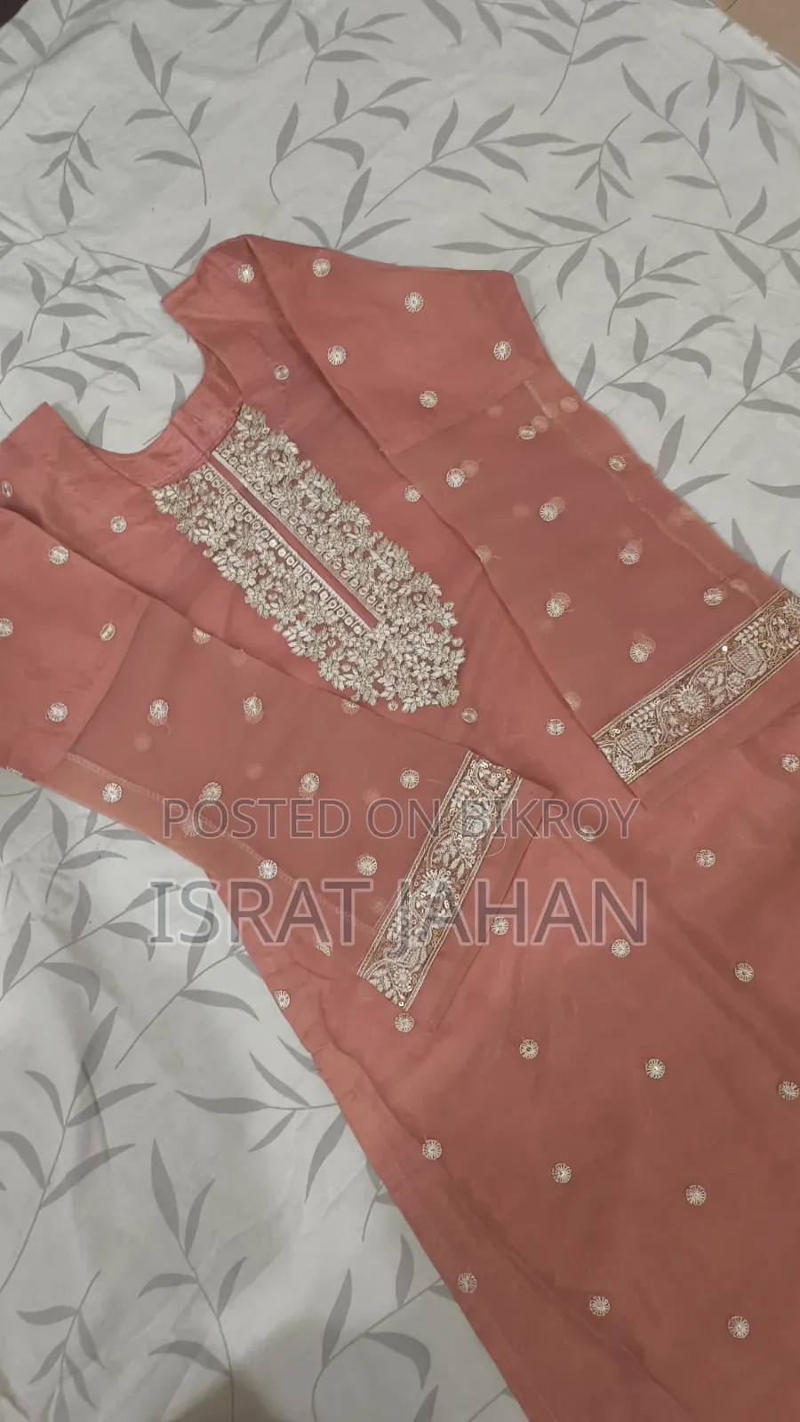Heavy Sequence Work Dress