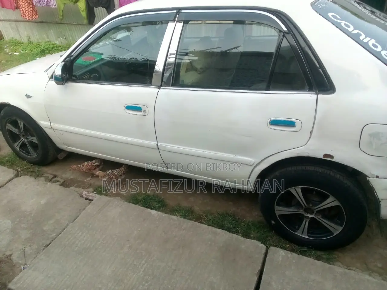 টয়োটা করোল্লা ১.৬ স্টেশন ওয়াগন ১৯৯৭ হোয়াইট