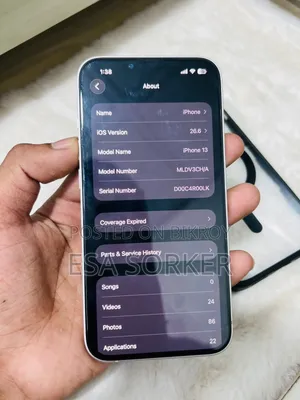 New Apple iPhone 13 128 GB White