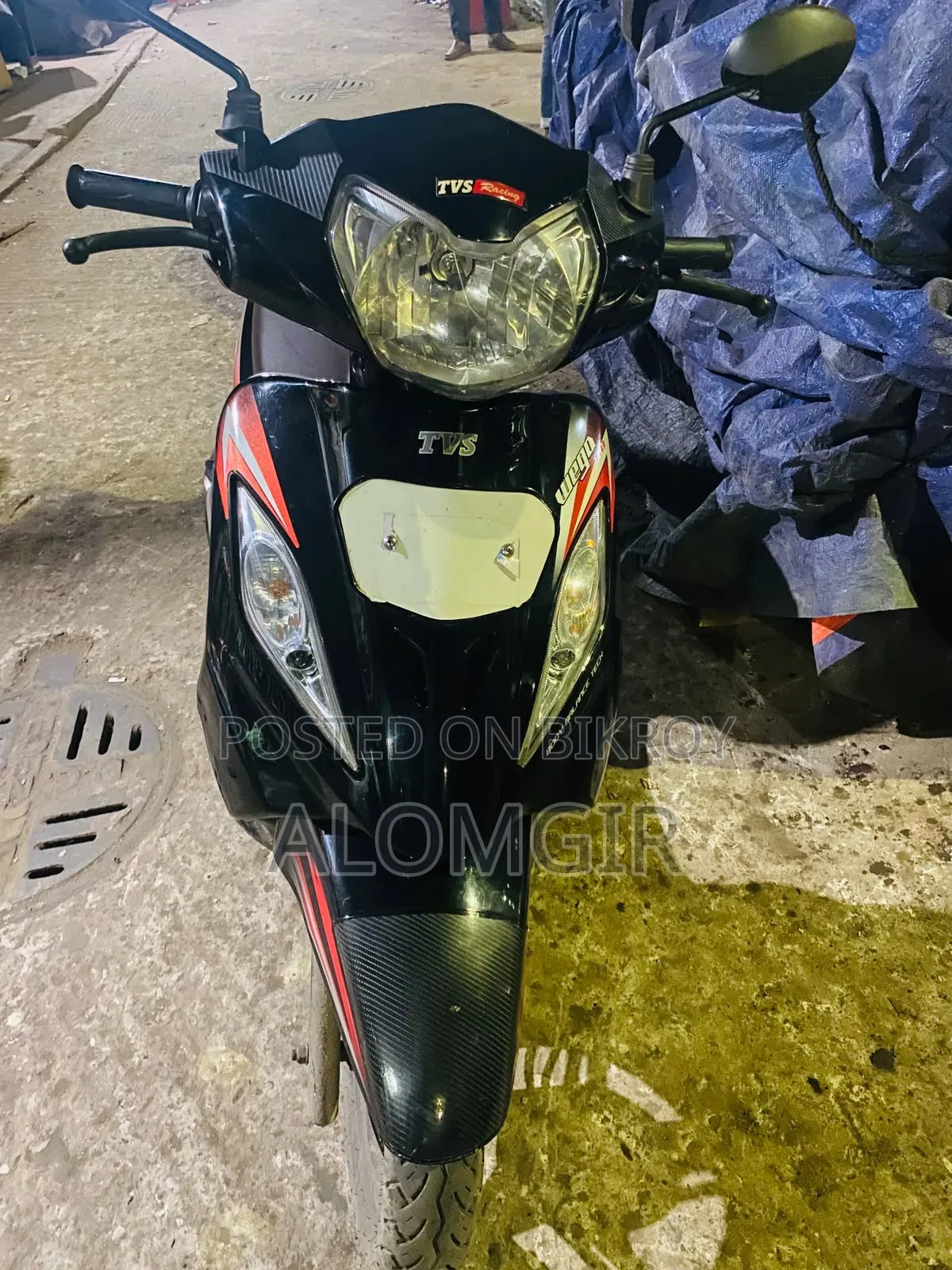 টিভিএস উইগো ২০২৩ কালো