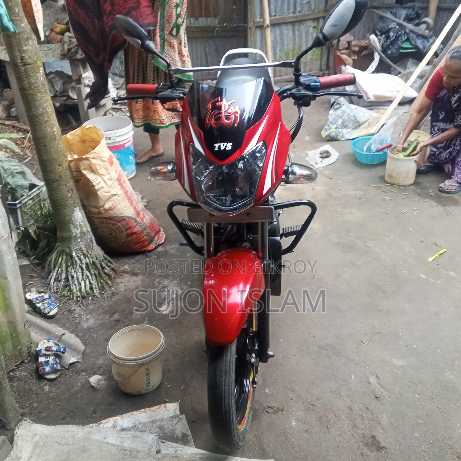 টিভিএস মেট্রো ২০১৮ রেড