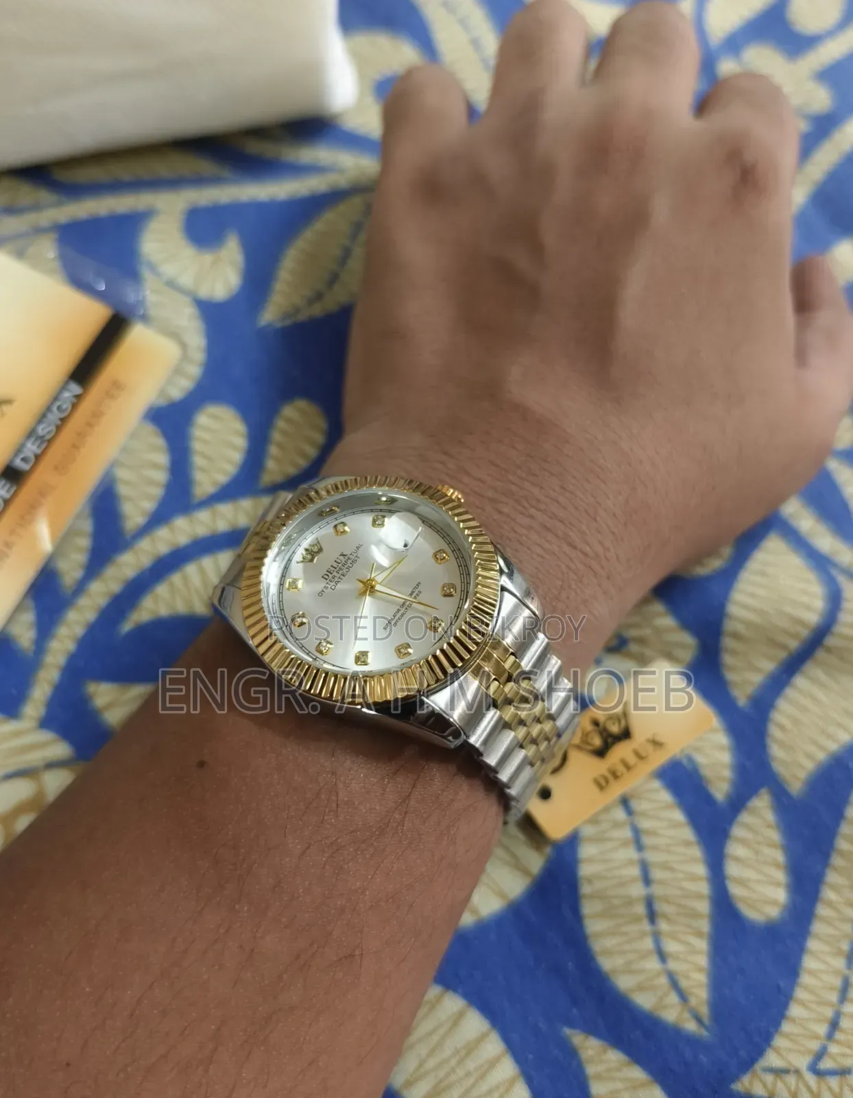 Original Delux D021 Datejust Watch