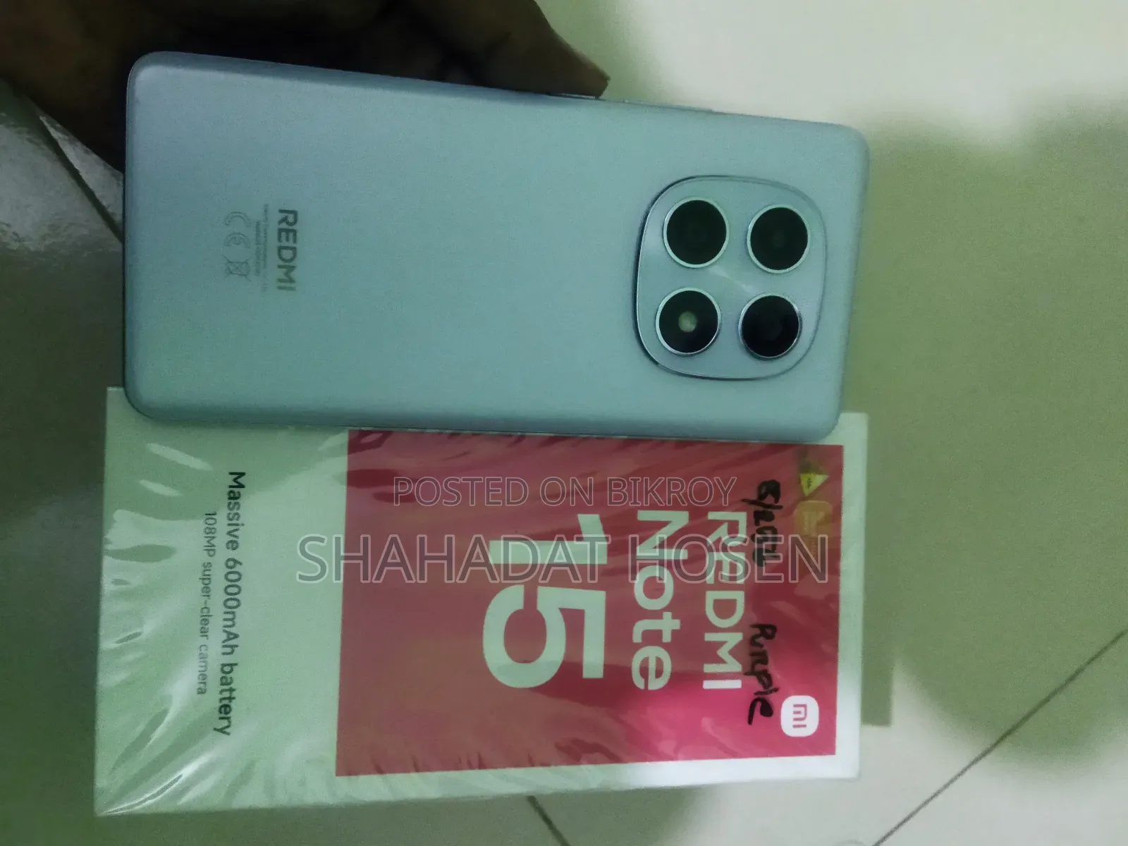 New Xiaomi Redmi Note 15 256 GB Purple