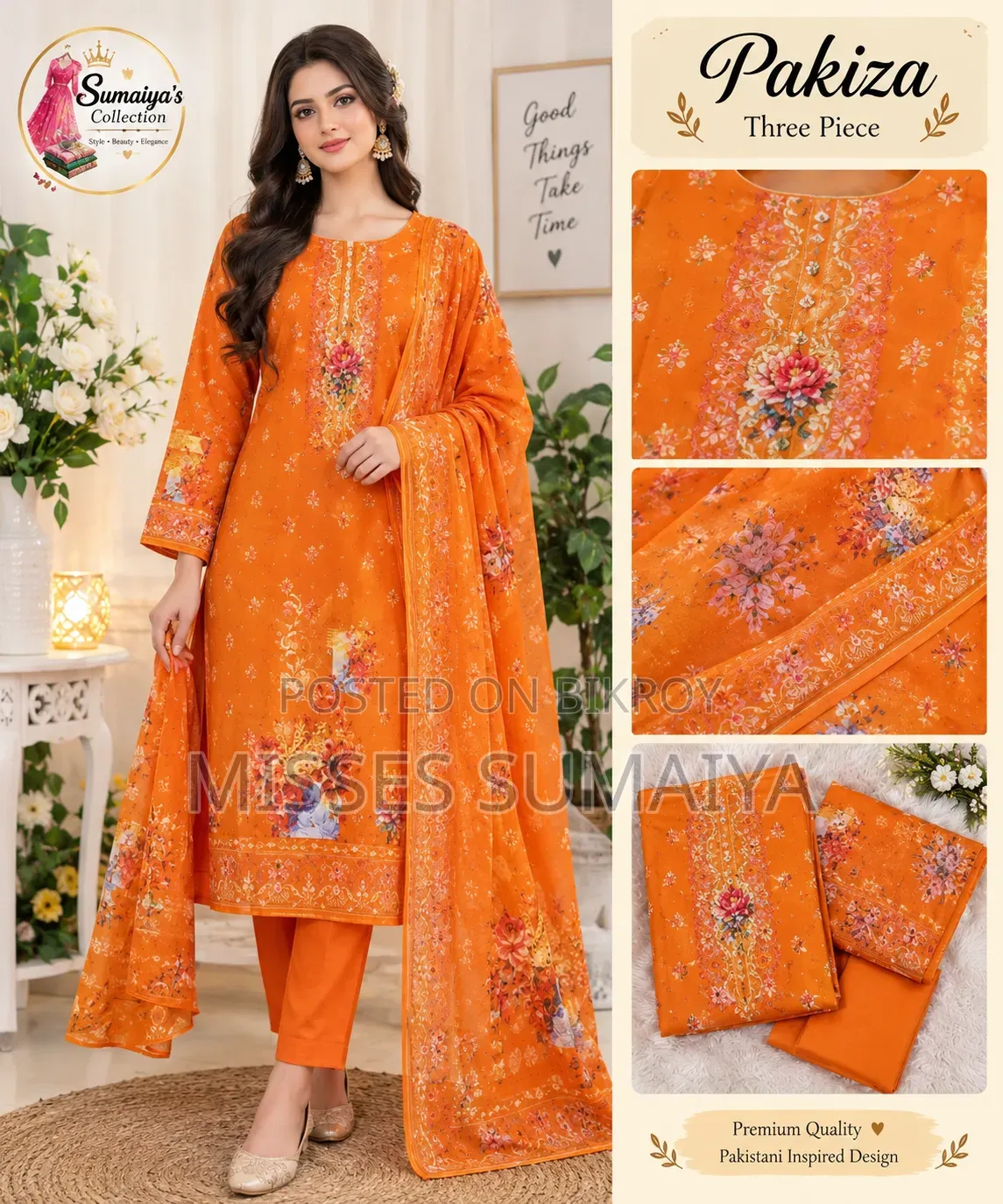 Inbelievably Beautiful Pakiza Three Piece