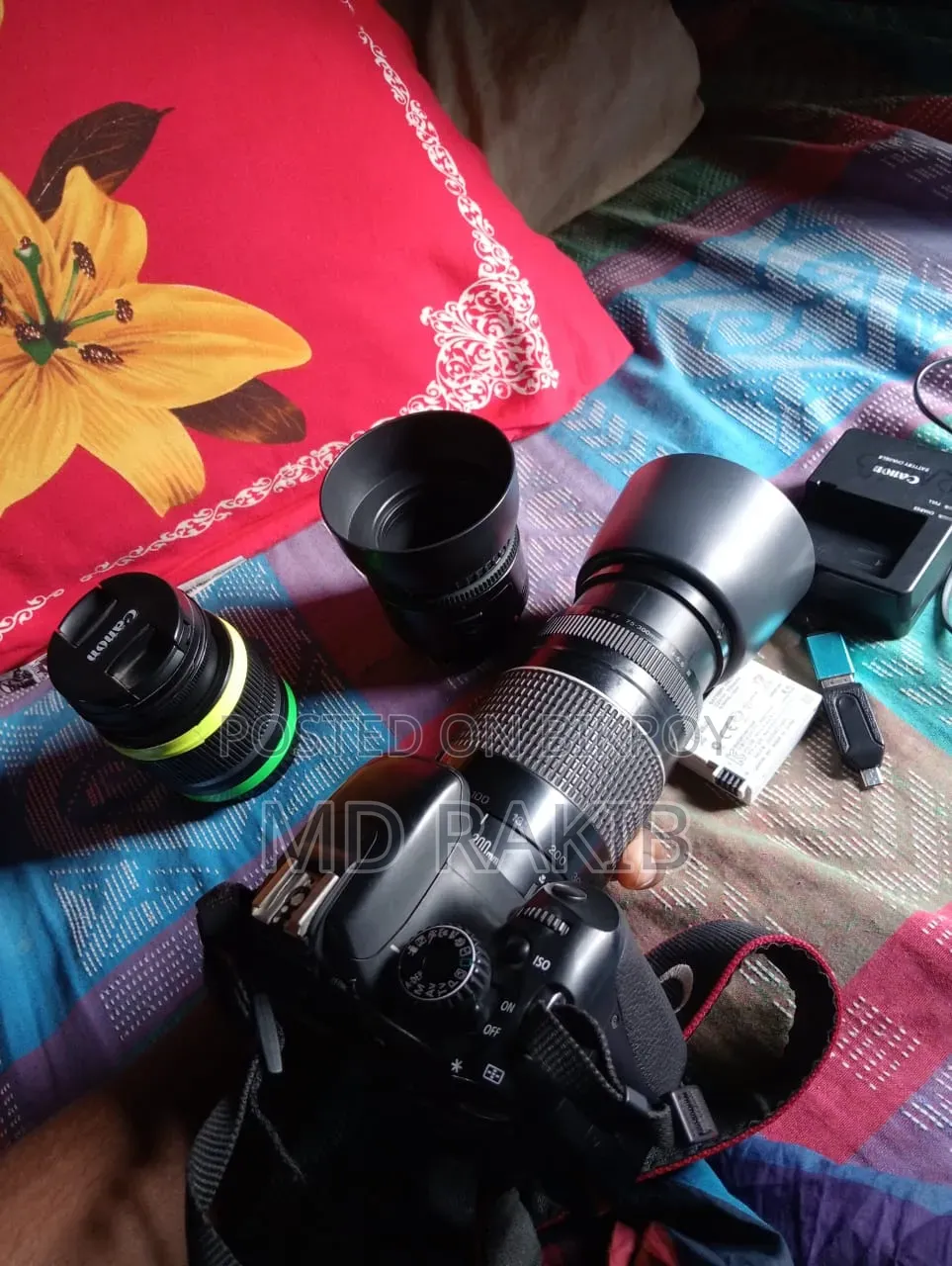 Canon 550D, Canon 550D, Charger + Bag