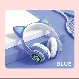 STN28 LED Cat Ear Headphones Bluetooth 5.0 Wireless Headset