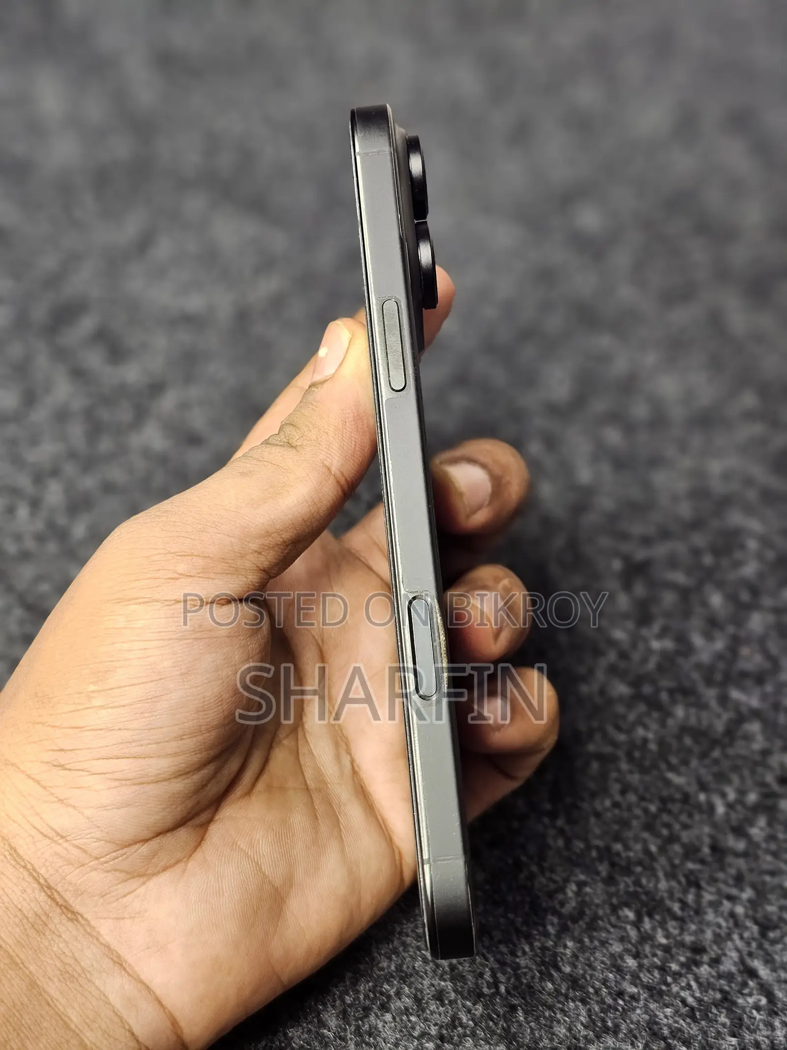 অ্যাপল আইফোন ১৬ প্রো ম্যাক্স ২৫৬ জিবি কালো