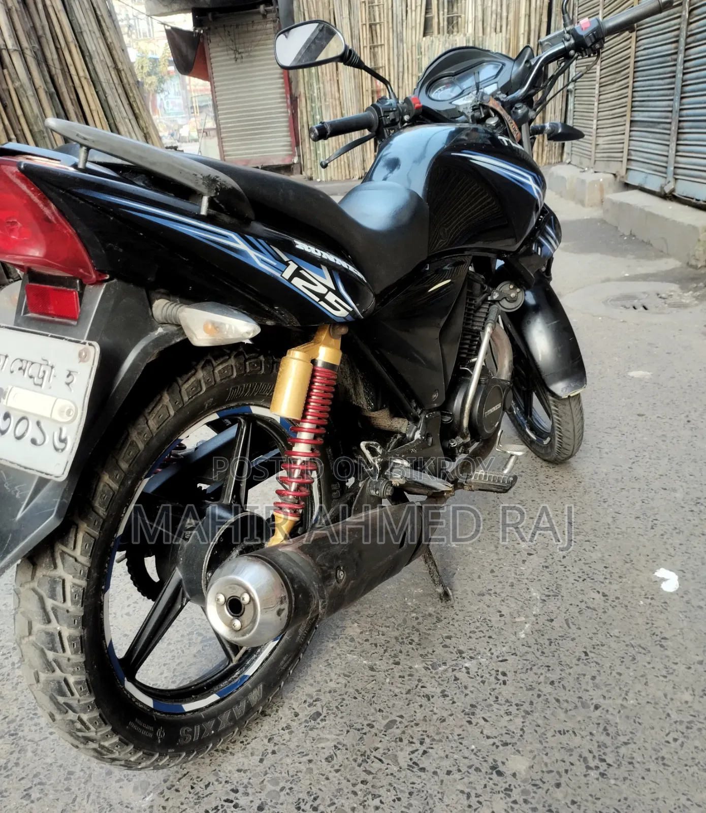 রানার টার্বো ১২৫ ২০১৭ লাল