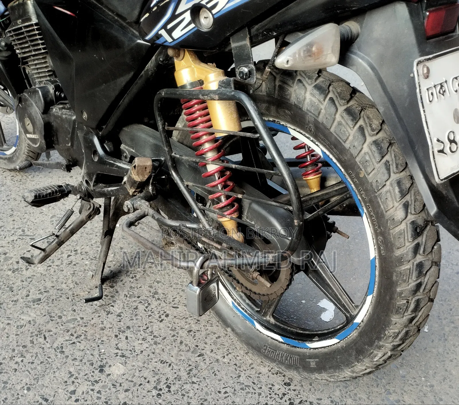 রানার টার্বো ১২৫ ২০১৭ লাল