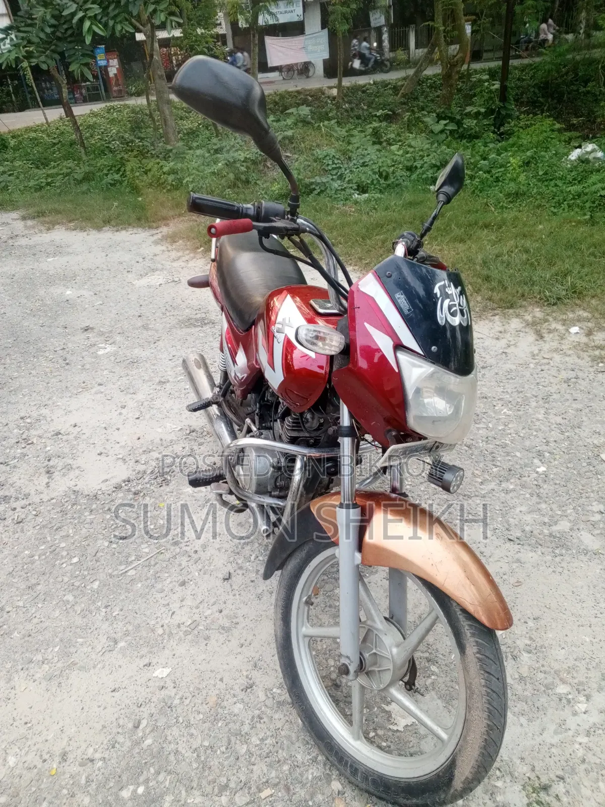 Bajaj CT 100 2012 Red