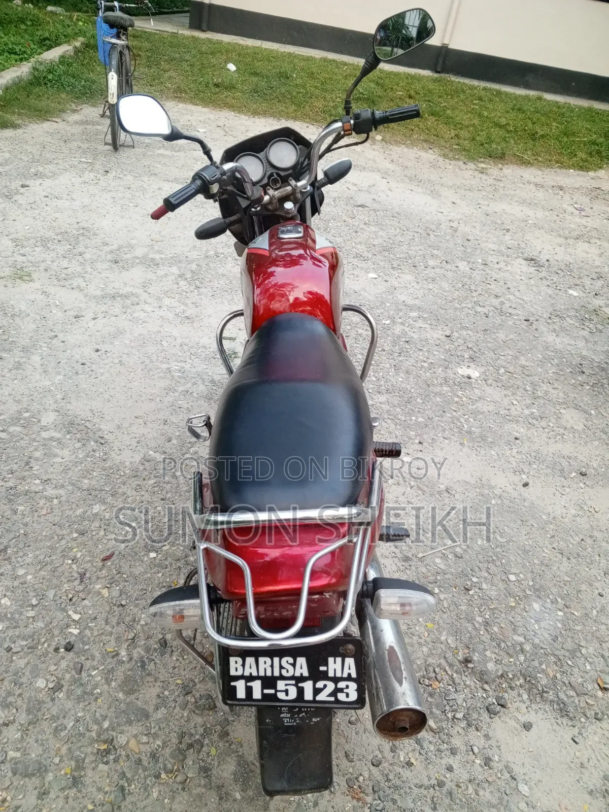 Bajaj CT 100 2012 Red