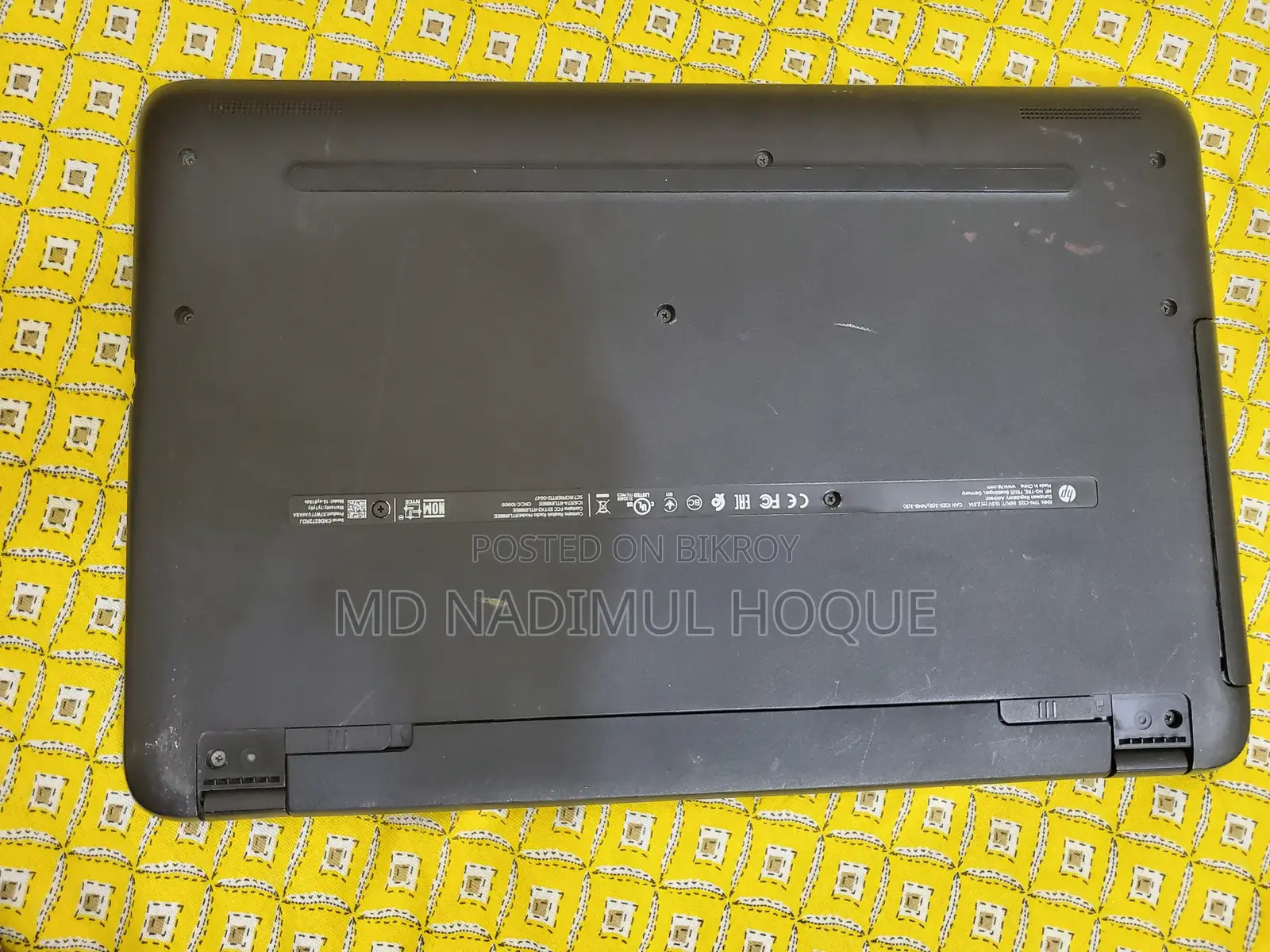 Laptop HP 15 4GB Intel Core i3 HDD 128GB