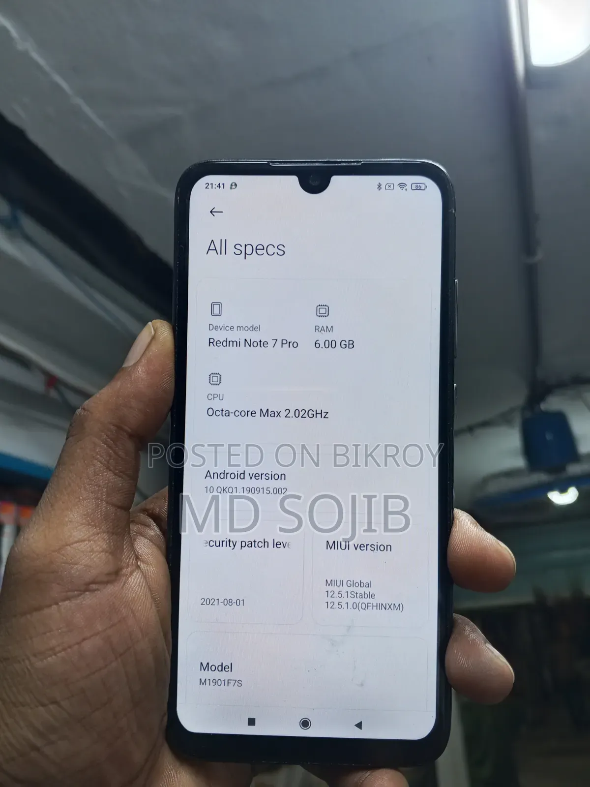 Xiaomi Redmi Note 7 Pro 128 GB Black