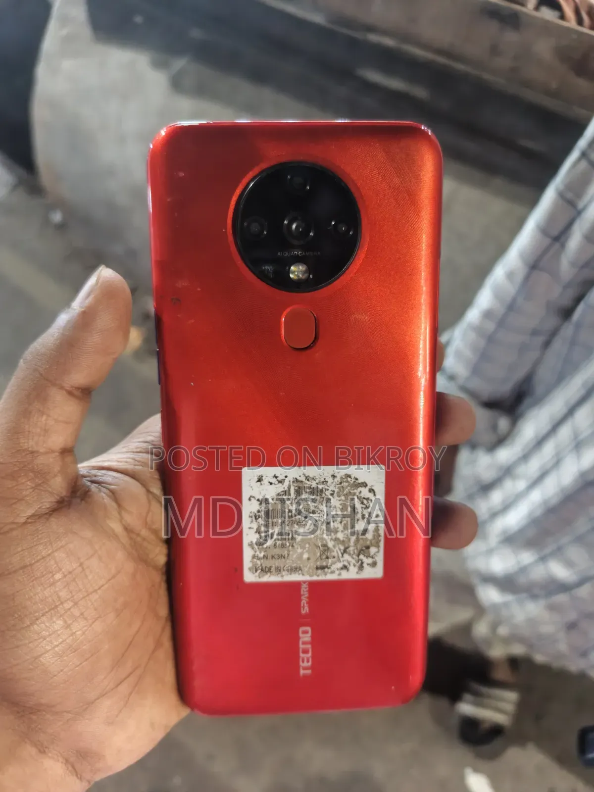 Tecno Spark 6.0 64 GB Red