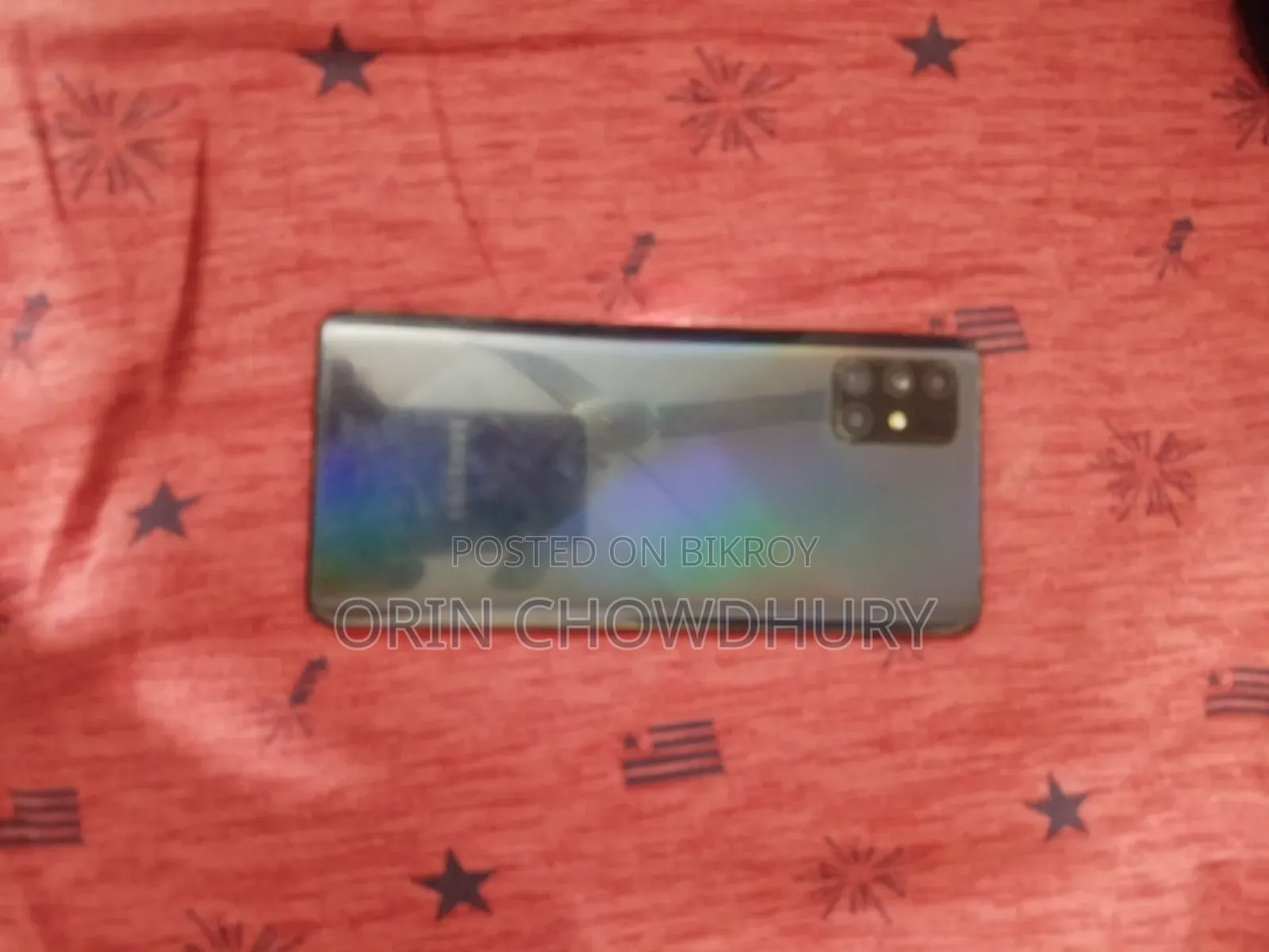স্যামসাং গ্যালাক্সি এ৭১ ১২৮ জিবি ব্ল্যাক
