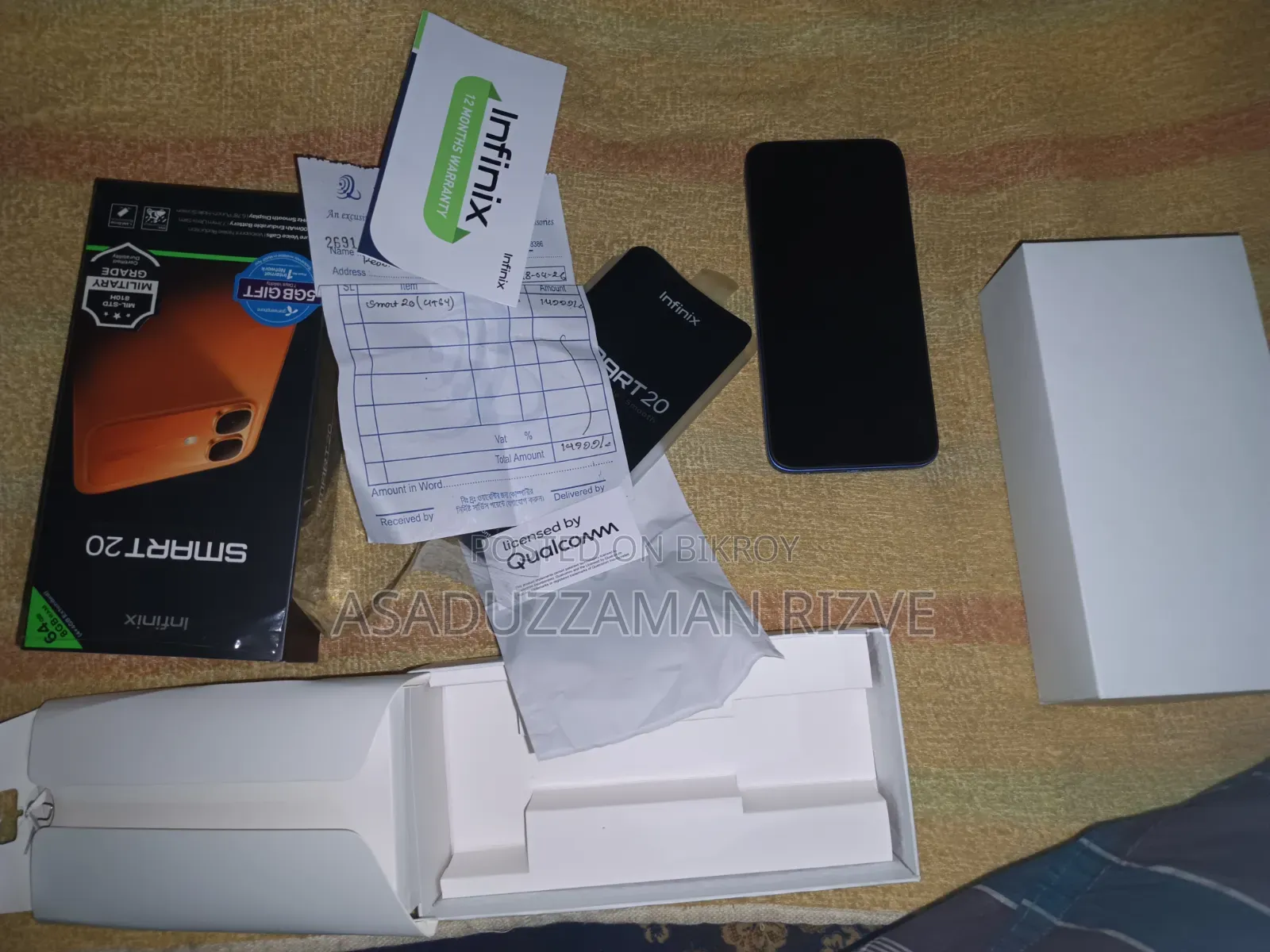 Infinix Smart 20 64 GB Blue