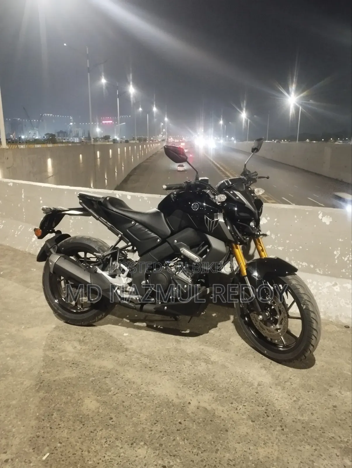New Yamaha MT-15 2026 Black