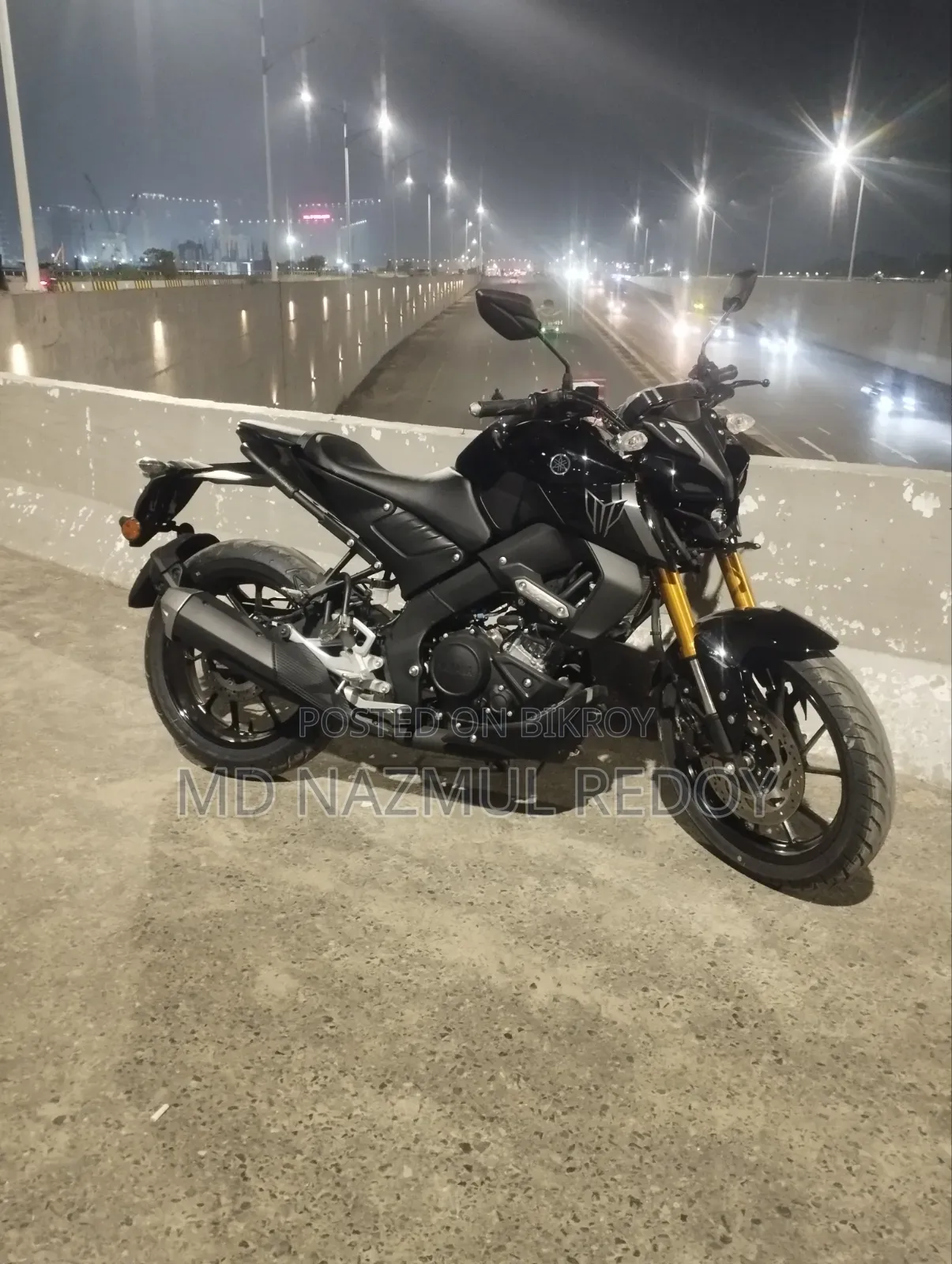 New Yamaha MT-15 2026 Black