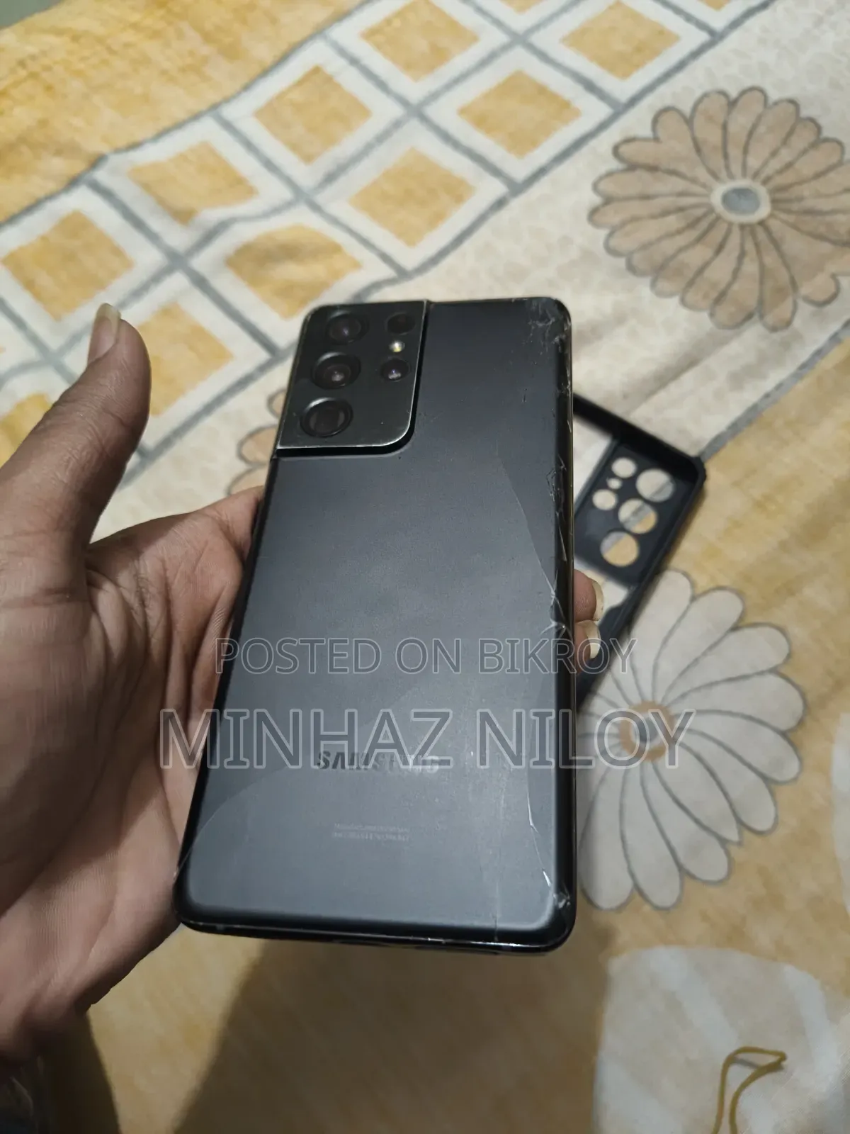 স্যামসাং গ্যালাক্সি এস২১ আল্ট্রা ৫জি ১২৮ জিবি ব্ল্যাক