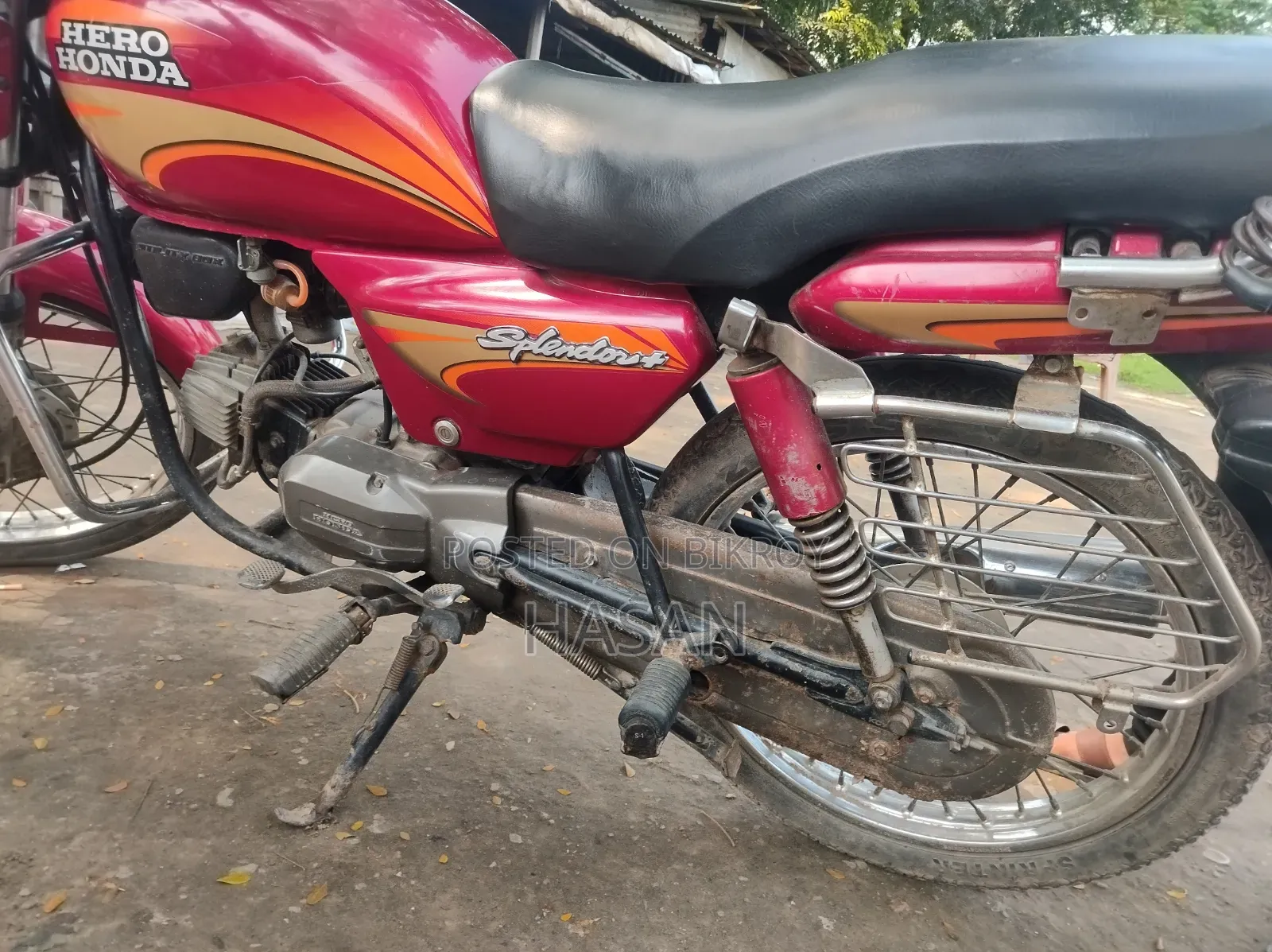 হিরো সুপার স্প্লেন্ডার ২০০৮ রেড