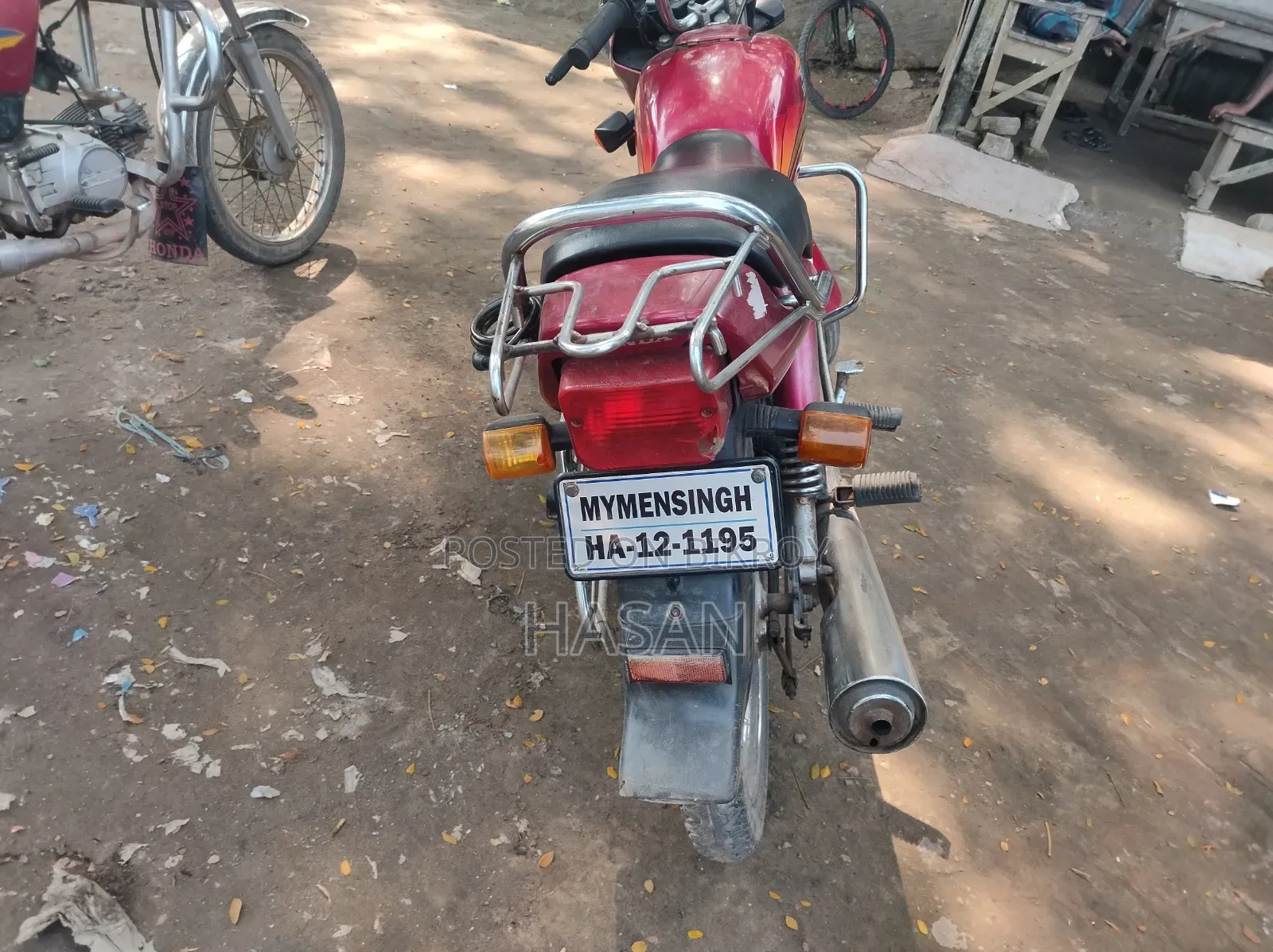 হিরো সুপার স্প্লেন্ডার ২০০৮ রেড