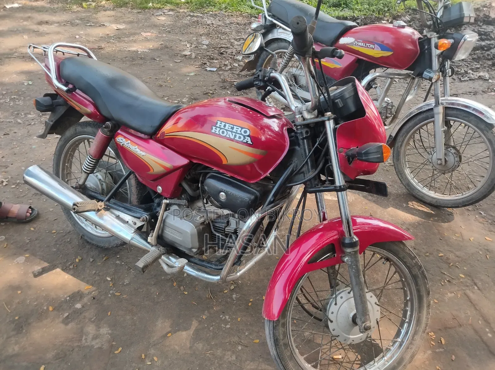 হিরো সুপার স্প্লেন্ডার ২০০৮ রেড