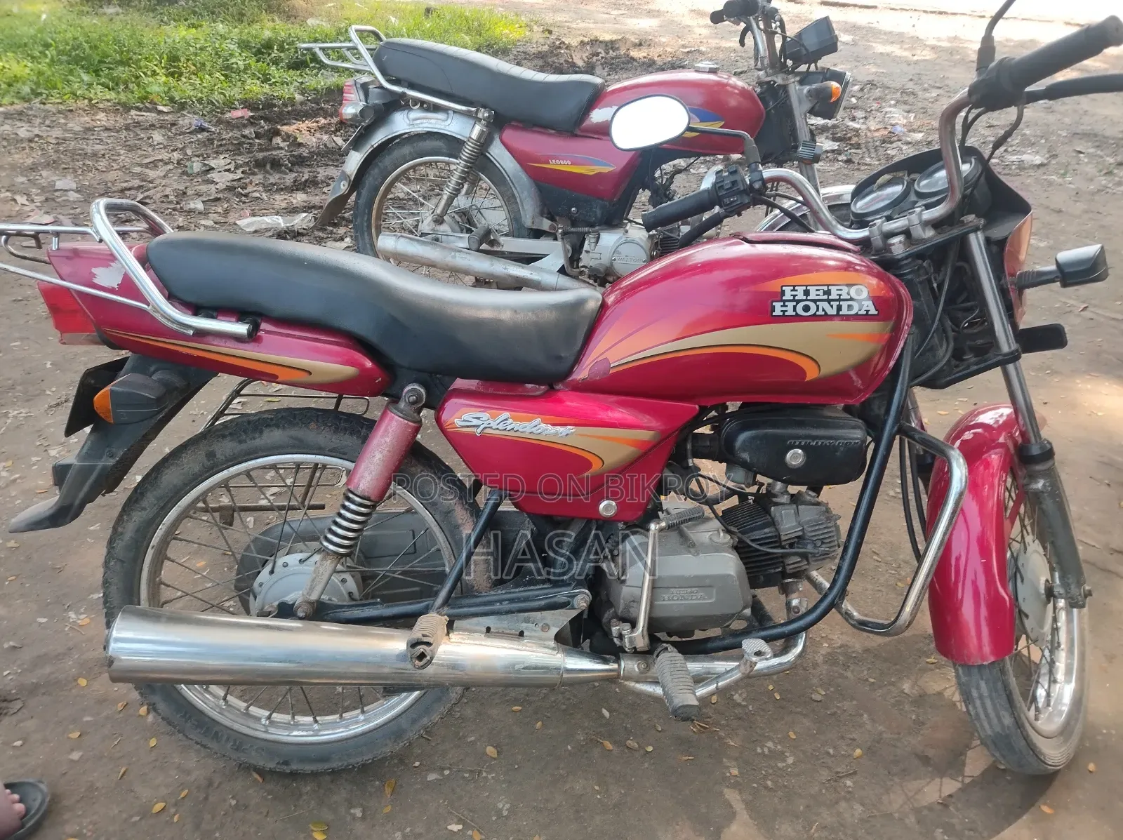 হিরো সুপার স্প্লেন্ডার ২০০৮ রেড