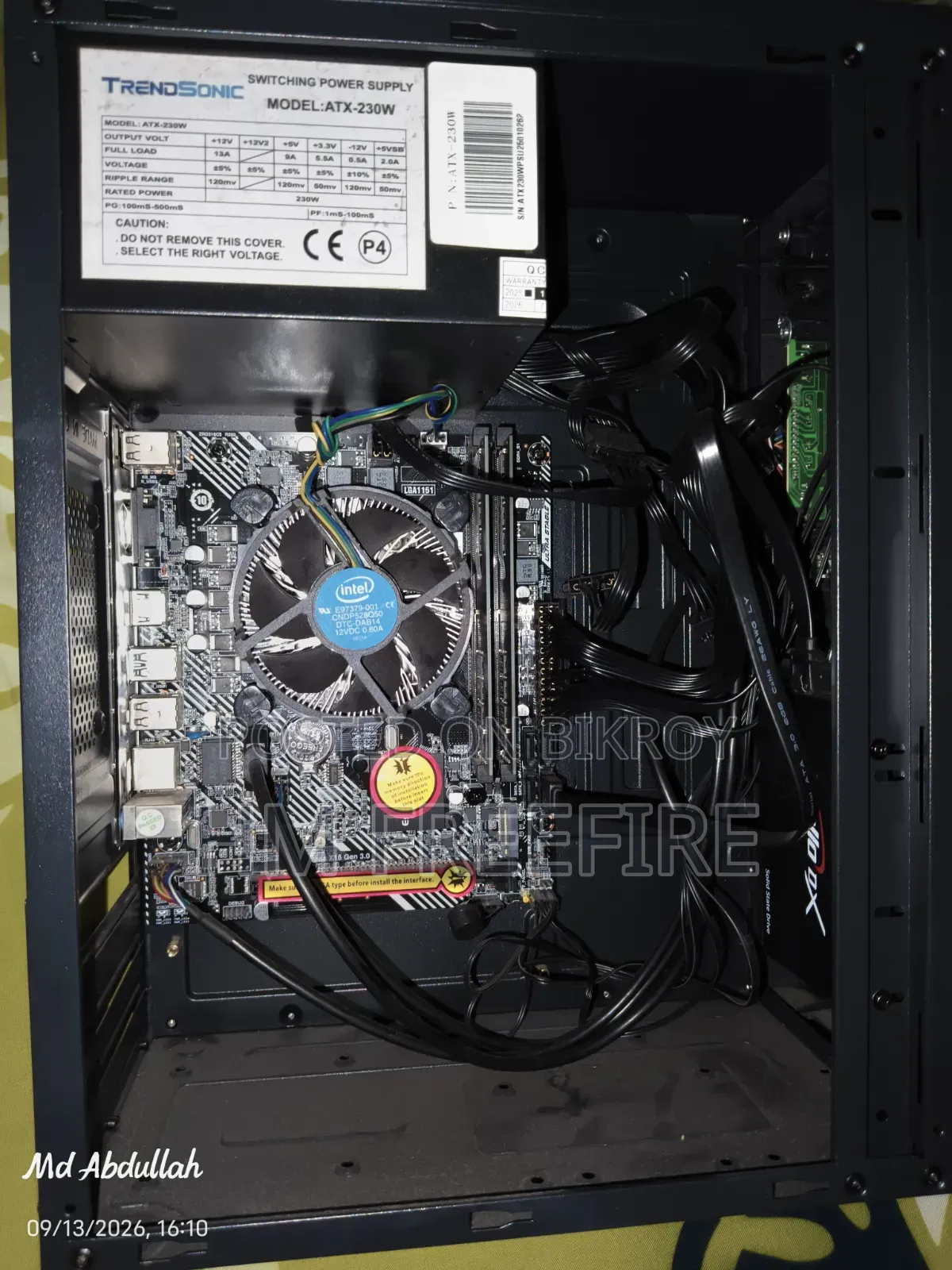 Desktop Computer Gigabyte 8GB Intel Core i5 SSD 256GB