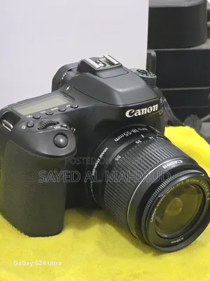 Canon 80d Semi Professional Camera With 18-55mm Lens