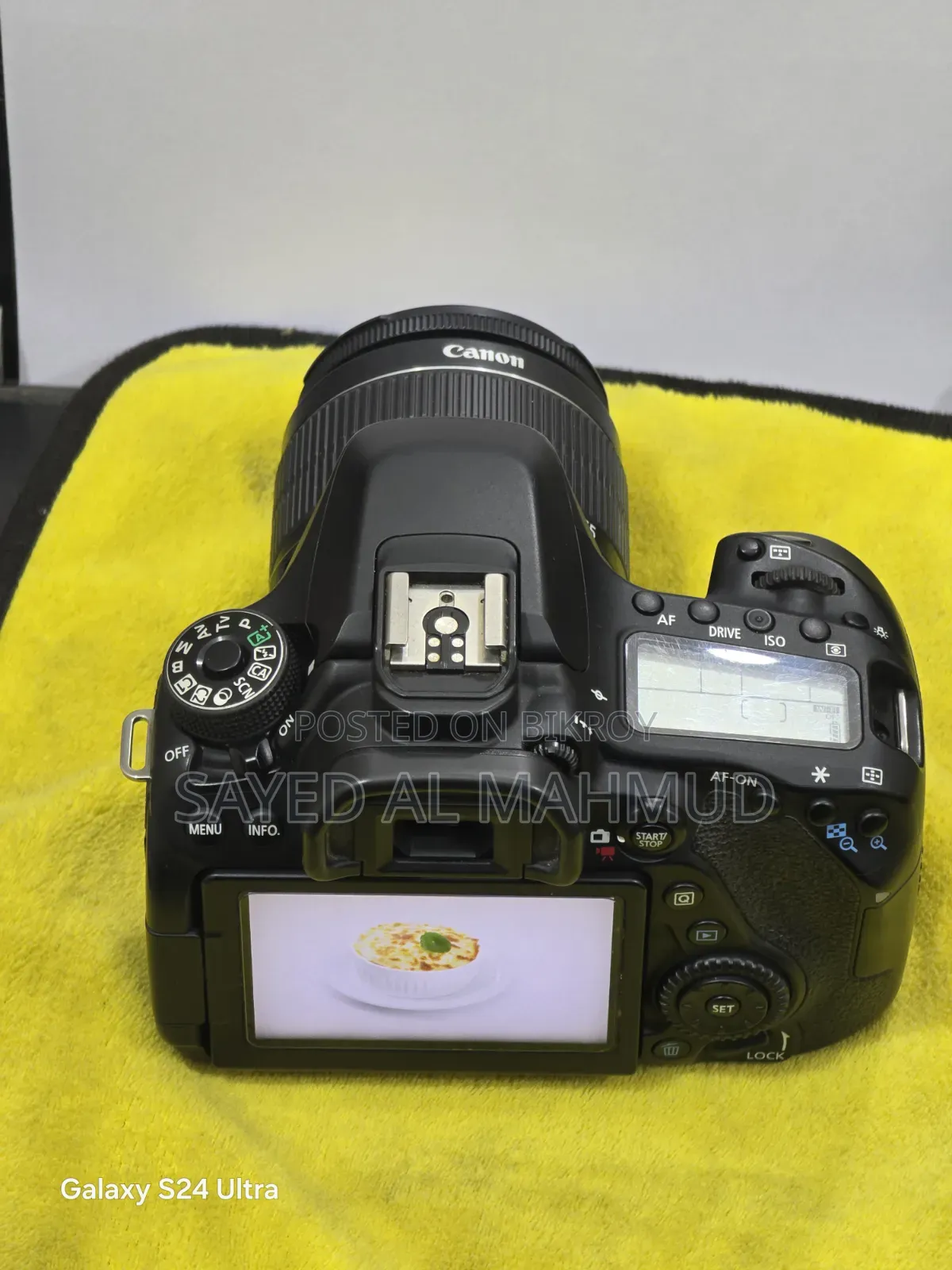 Canon 80d Semi Professional Camera With 18-55mm Lens